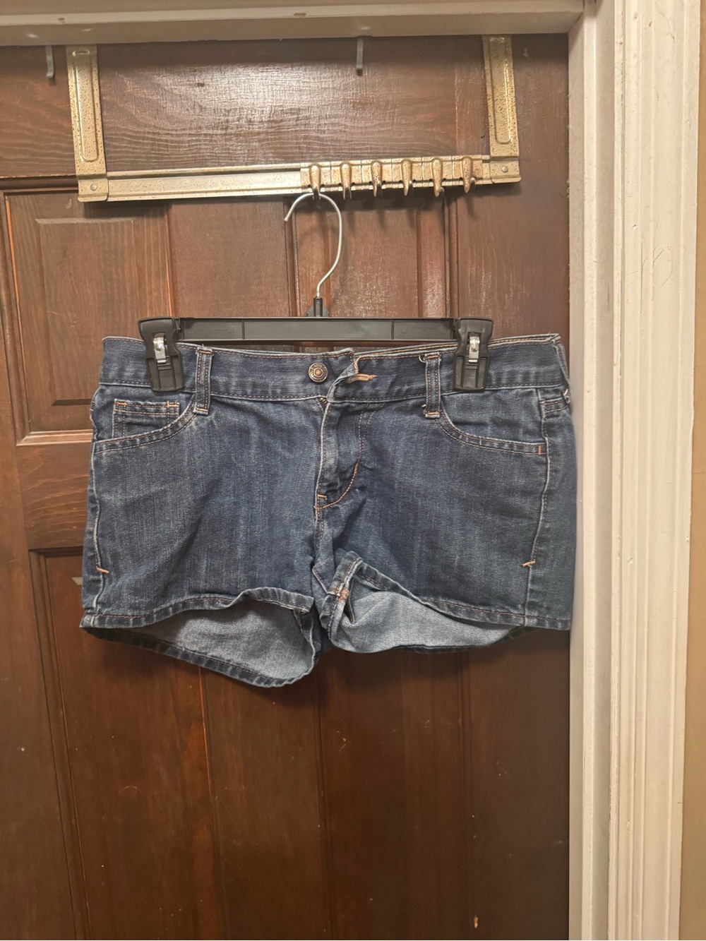 Classic Women's Juniors Size 4 Dark Blue Old Navy Denim Shorts